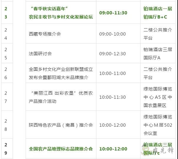 第十七屆中國國際農(nóng)交會十大看點先知道(附日程表)