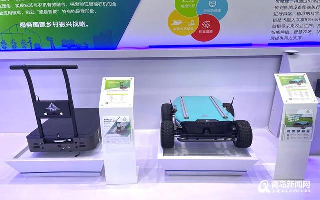 酷!超星智能新能源無(wú)人駕駛拖拉機(jī)首次亮相中國(guó)農(nóng)機(jī)展
