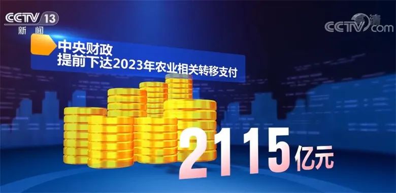 中央財(cái)政提前下達(dá)2023年農(nóng)機(jī)購用補(bǔ)貼資金145億元